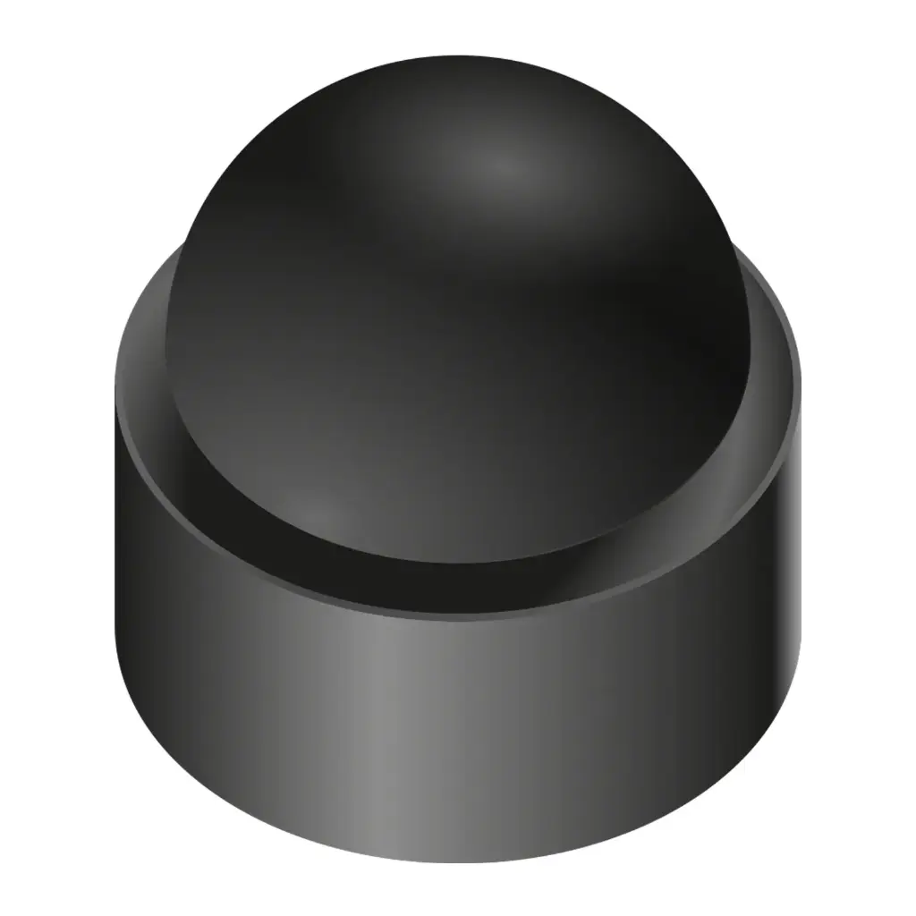 Tapon Plastico DIN 933 M-5 Negro