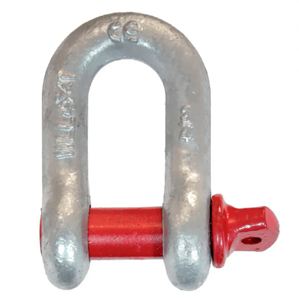 Grillete Recto Alta Resistencia Cincado M-20 / 4,75 Tn