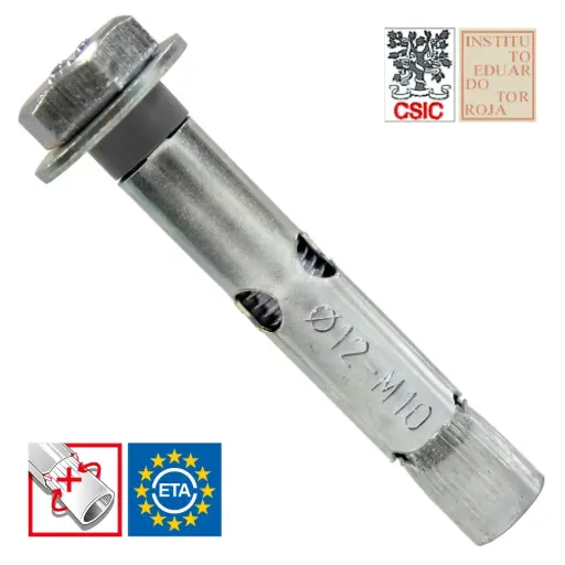 [FT08C] Fixbolt Tornillo 8.8 CE Op.12 M-6X45 Ø8 C