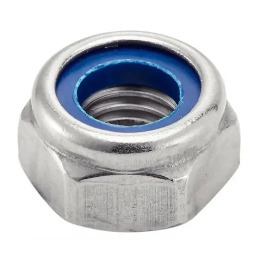 [985A206] Tuerca Autoblocante DIN 985 Inoxidable A2 M-6 