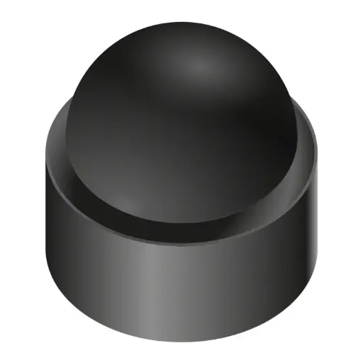 [TAPONN05] Tapon Plastico DIN 933 M-5 Negro