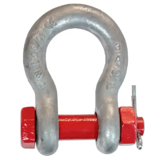 [GLART16] Grillete Lira Alta Resistencia Tornillo M-16 / 3,25 Tn Cincado